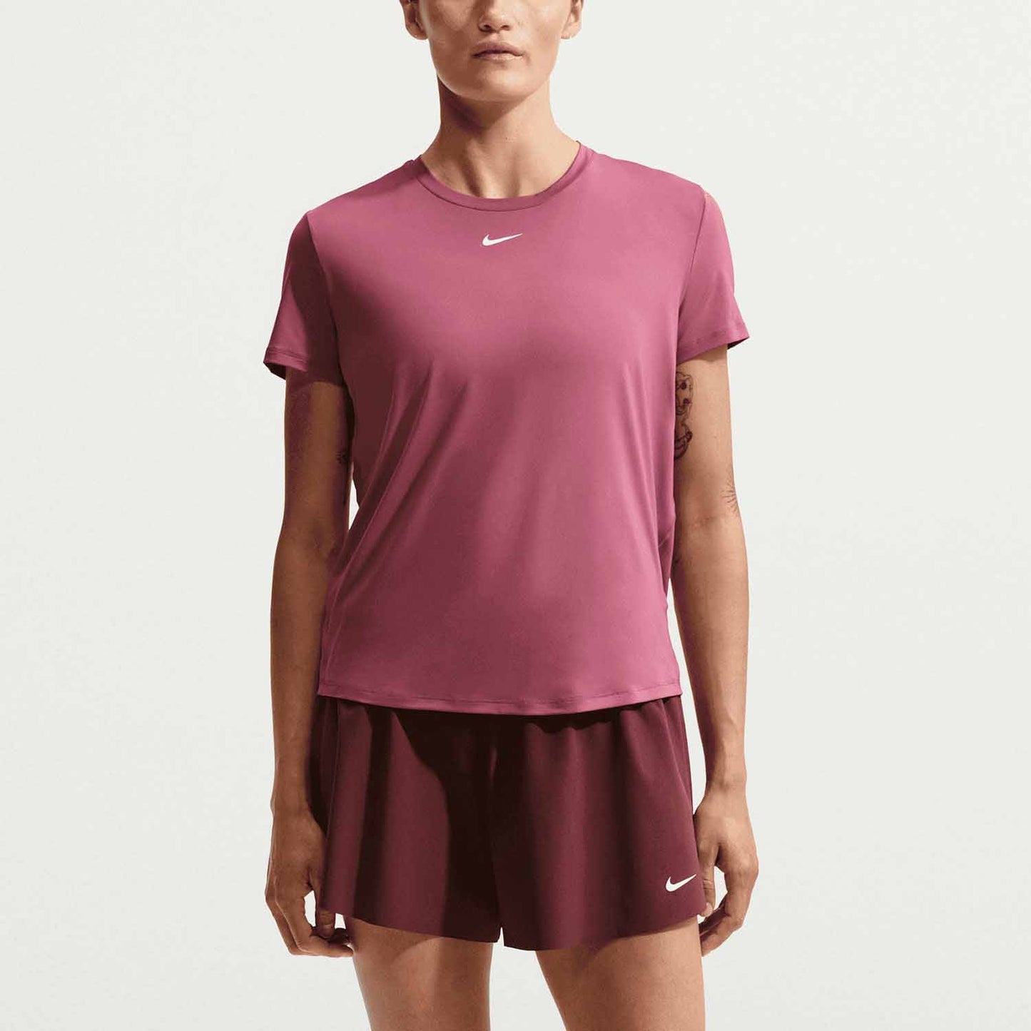 Nike One Classic, t-shirt da donna rosa