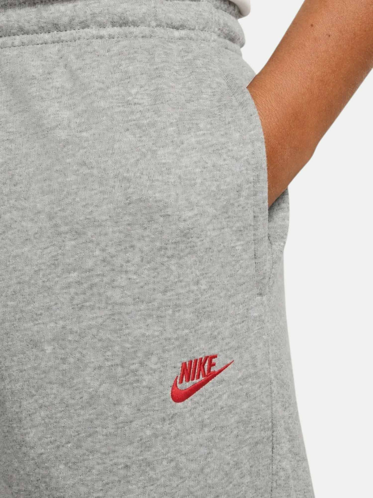 Nike panta club ft pantalone da uomo grigio