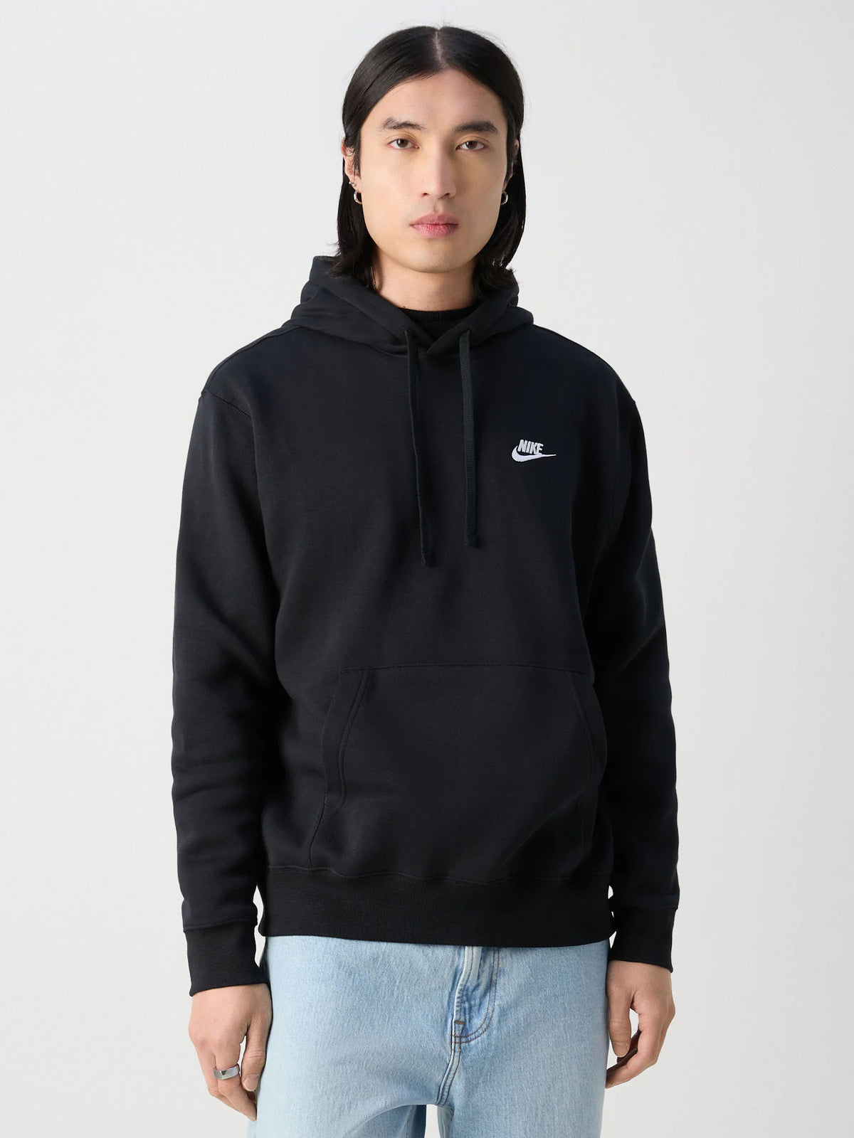 Nike aa felpa fl da uomo nero
