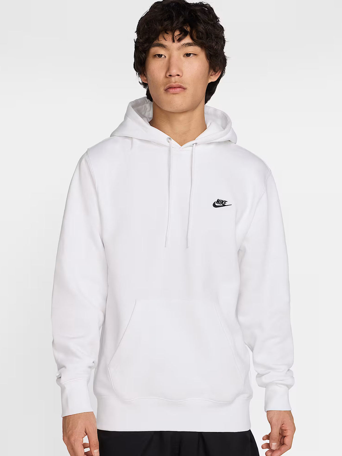 Nike aa felpa fl da uomo bianco