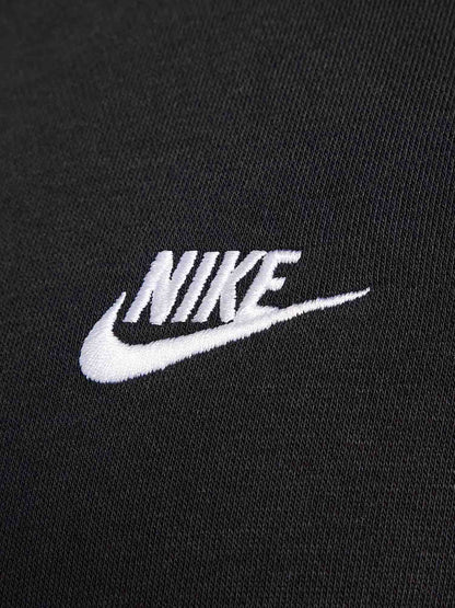 FELPA FULL ZIP CON CAPPUCCIO NIKE DA UOMO NERO