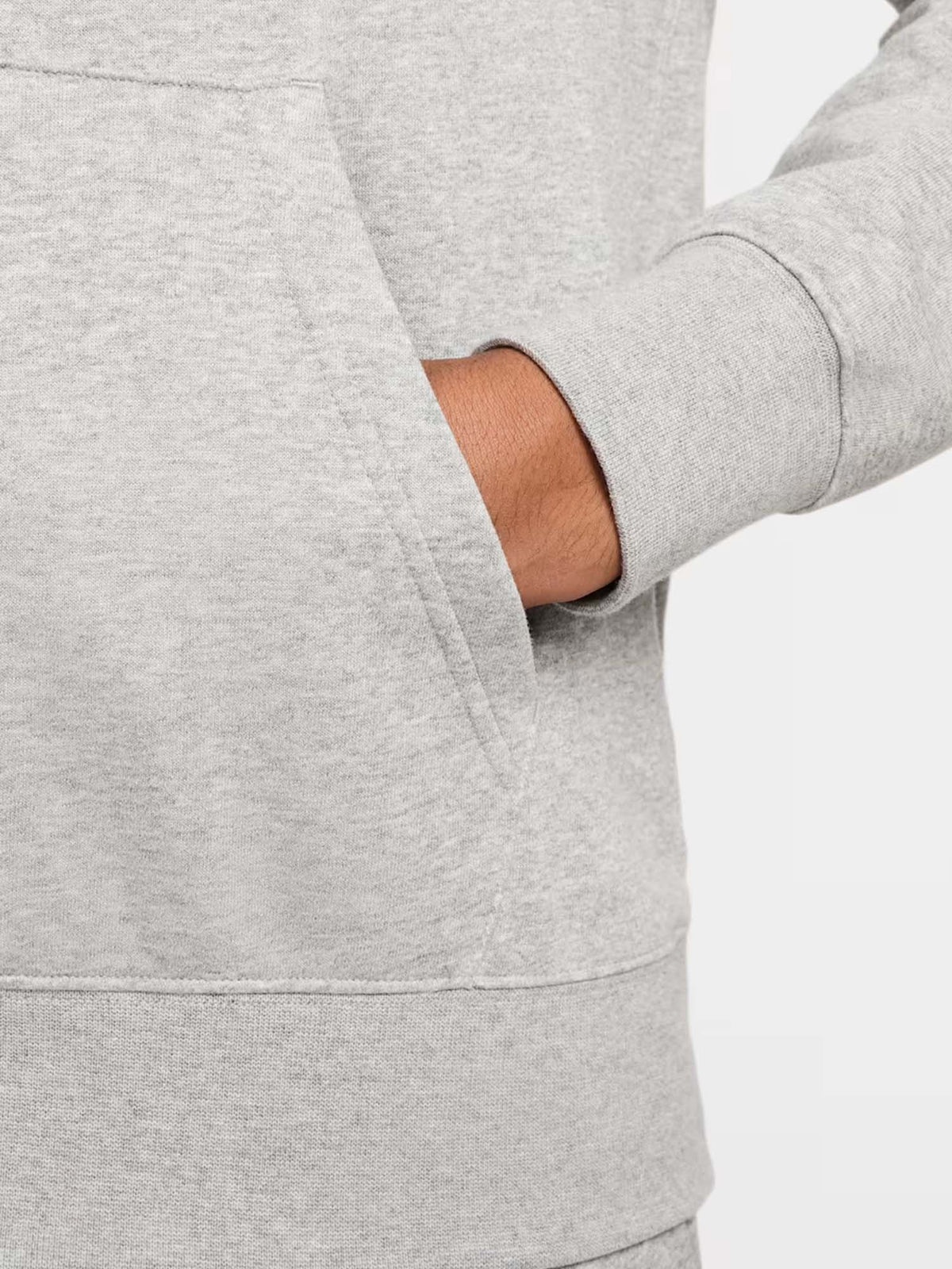 Nike Club, felpa da uomo grigia