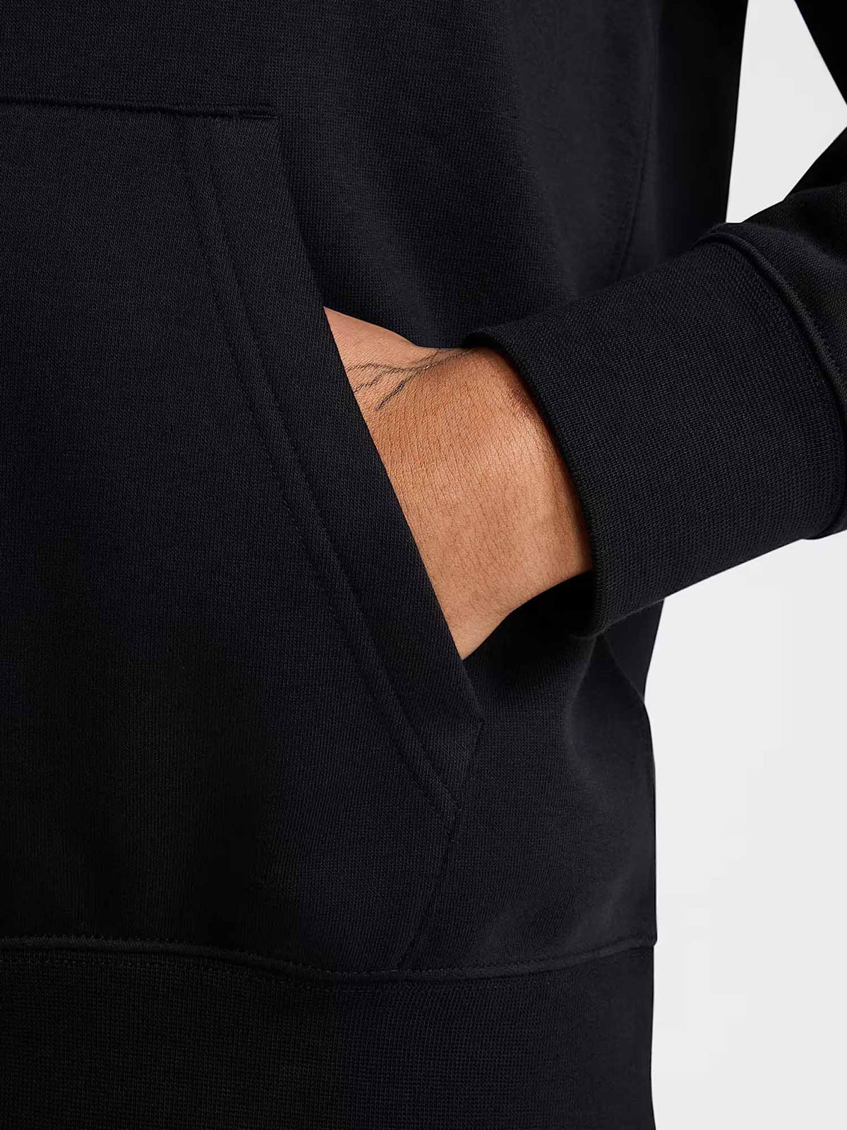 Nike aa felpa fl da uomo nero