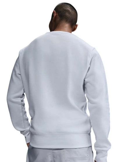 FELPA GIROCOLLO UOMO NIKE  BIANCO