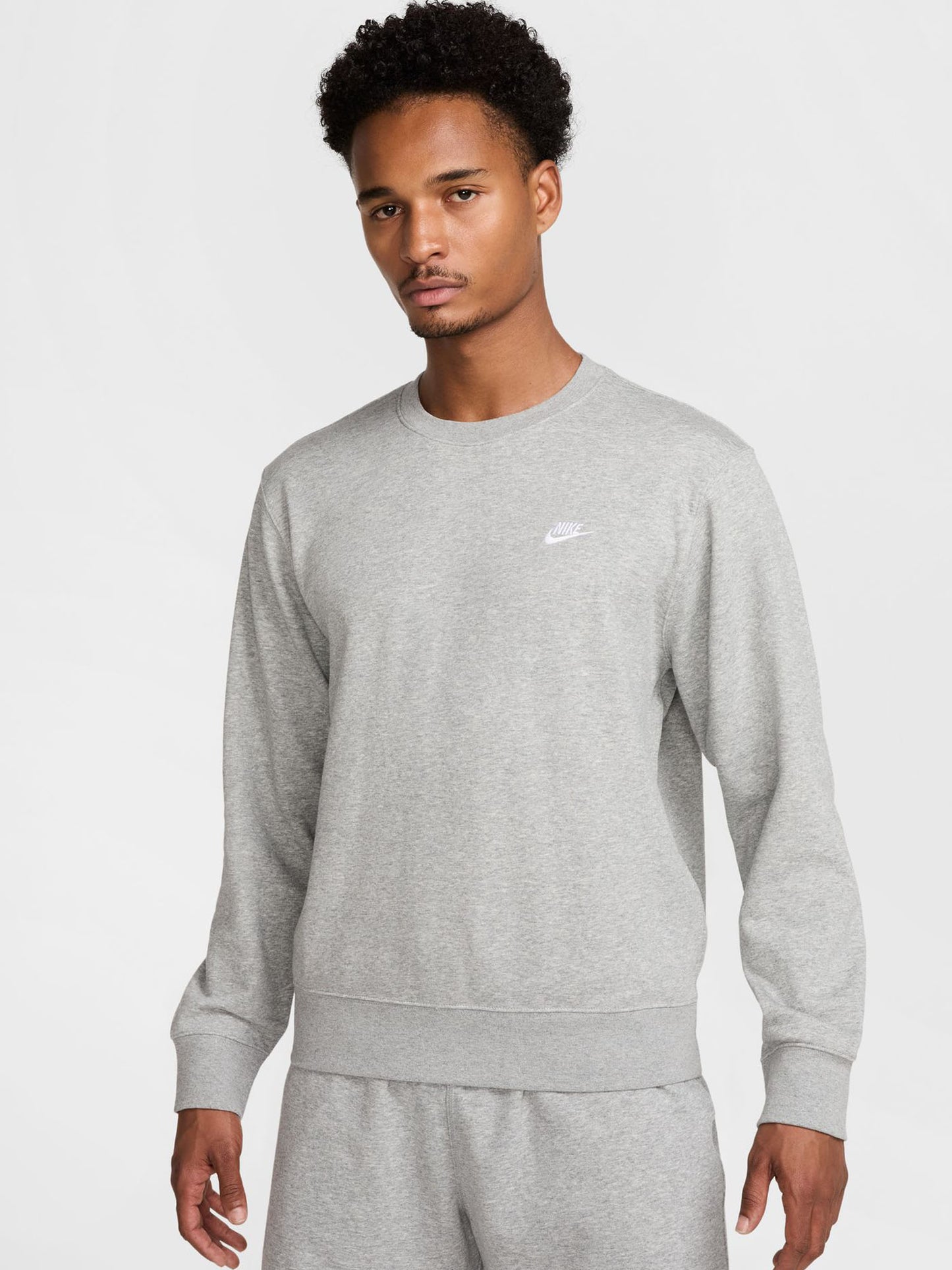 Felpa Nike AA FT da uomo in grigio, stile e comfort quotidiano