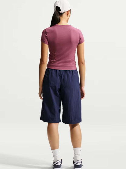 Nike Sportswear Chill Knit, t-shirt maniche corte da donna rosa