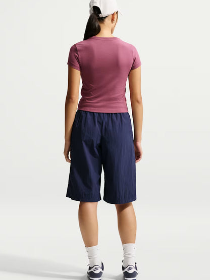 Nike t-shirt mm da donna rosa antico