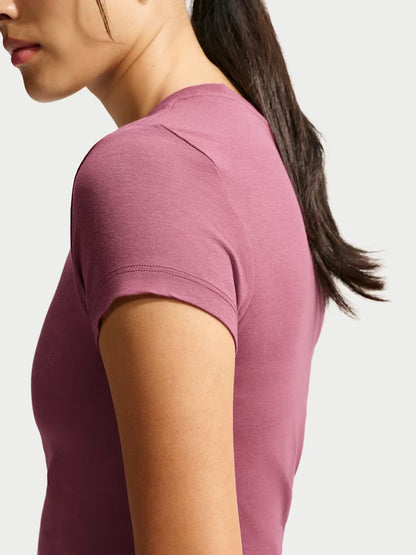 Nike t-shirt mm da donna rosa antico