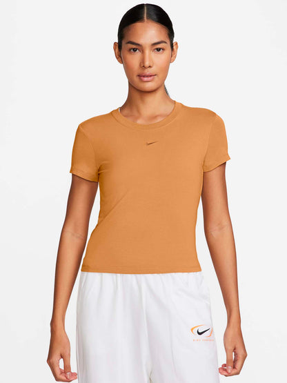 T-SHIRT CROP CHILL NIKE DA DONNA OCRA