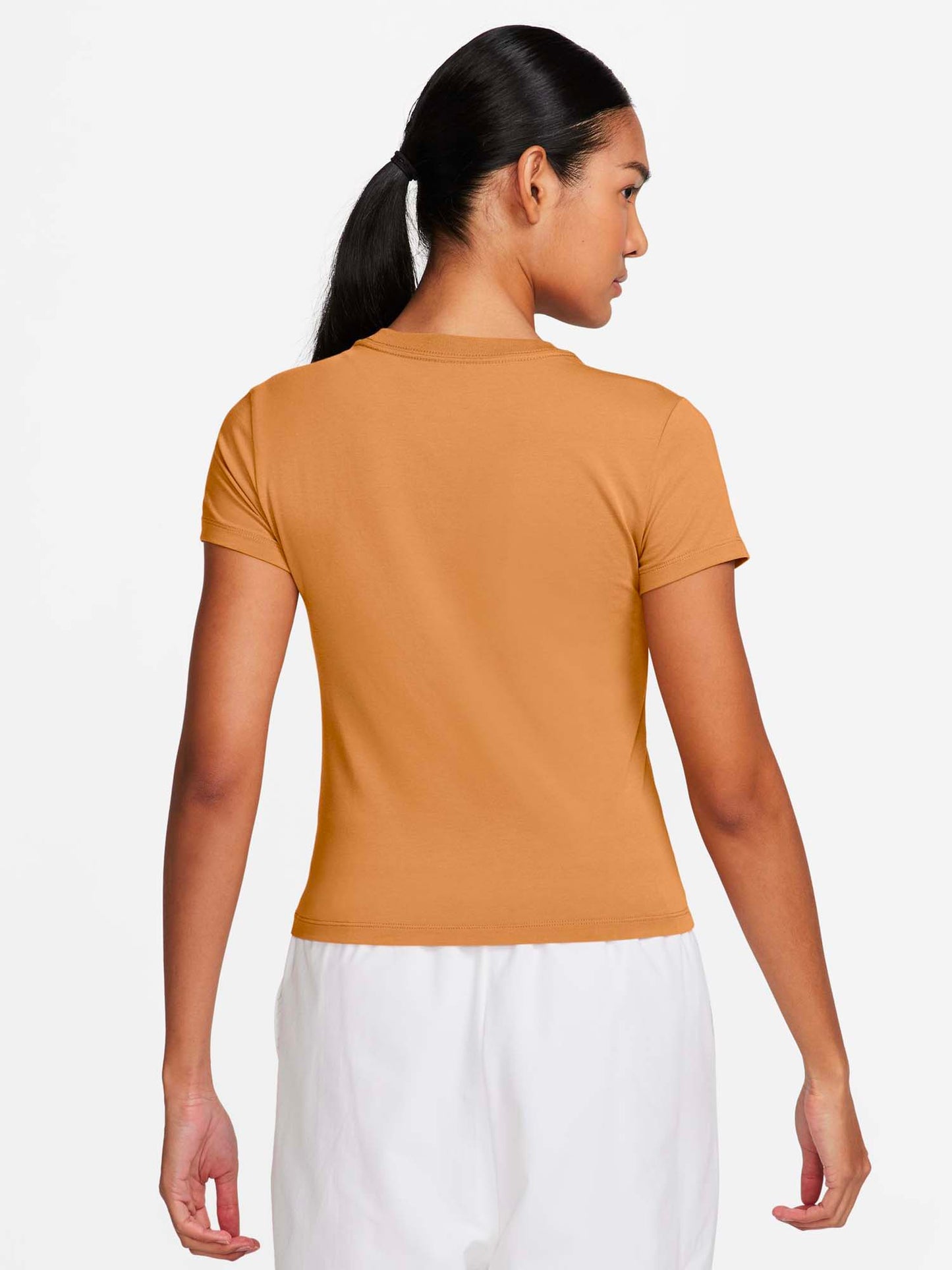 T-SHIRT CROP CHILL NIKE DA DONNA OCRA