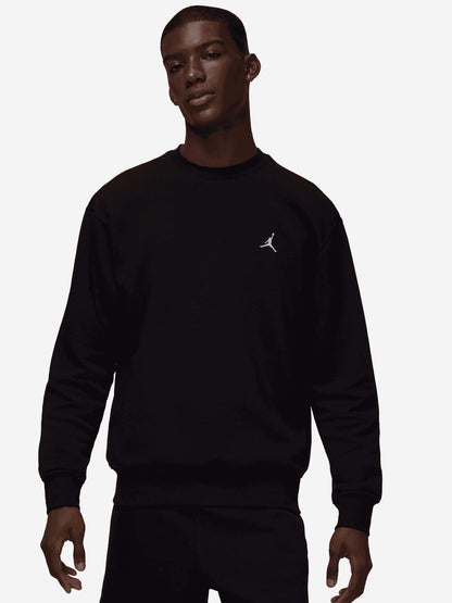 FELPA GIROCOLLO BROOKLYN JORDAN DA UOMO NERO