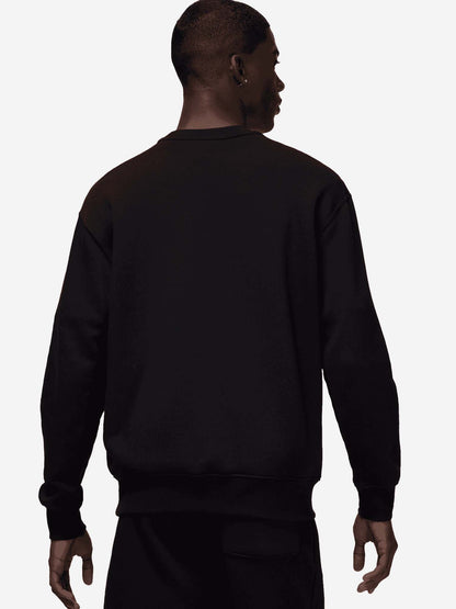 FELPA GIROCOLLO BROOKLYN JORDAN DA UOMO NERO