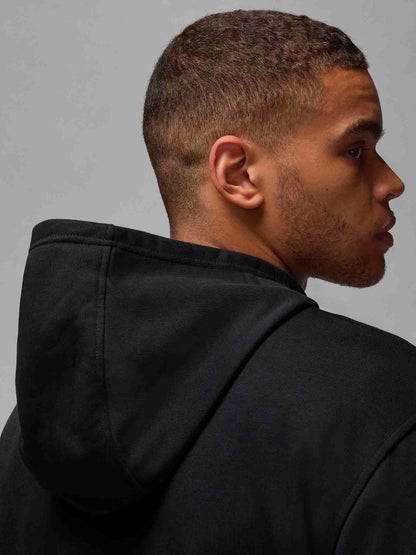 Felpa con cappuccio Jordan Dri-FIT da uomo nera