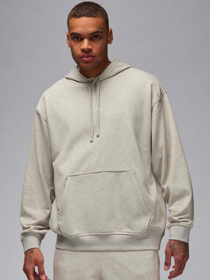Felpa con cappuccio Jordan Dri-FIT da uomo grigia per il basket