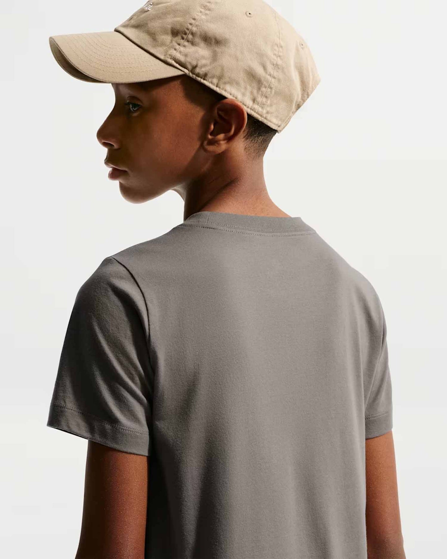 Nike Sportswear, t-shirt manica lunga da unisex bambino grigia
