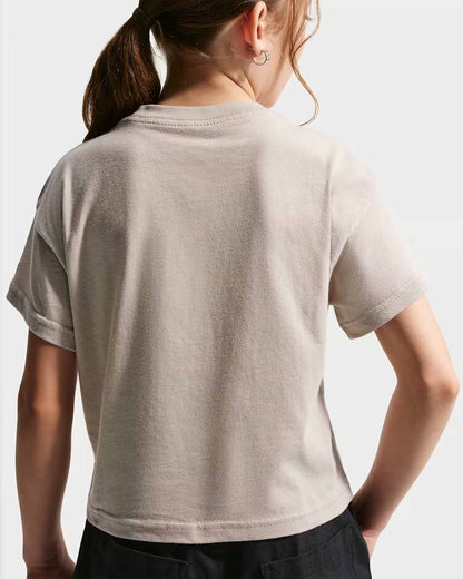 Nike Sportswear Essential, t-shirt maniche lunghe da unisex bambino grigia