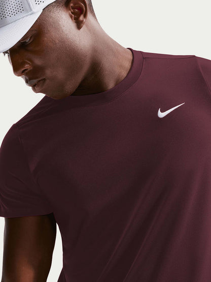 Nike Court Victory, t-shirt da uomo bordeaux