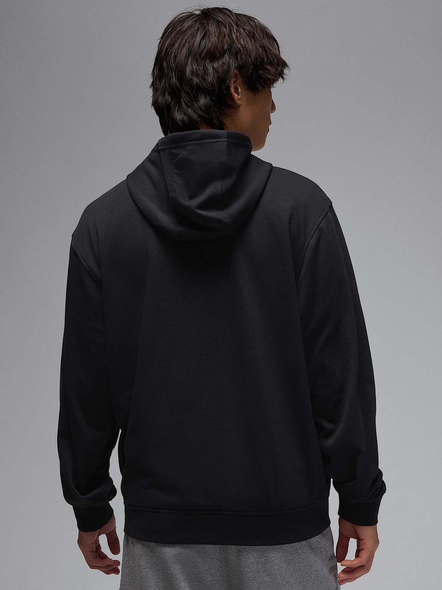FELPA CON CAPPUCCIO JORDAN DA UOMO NERO