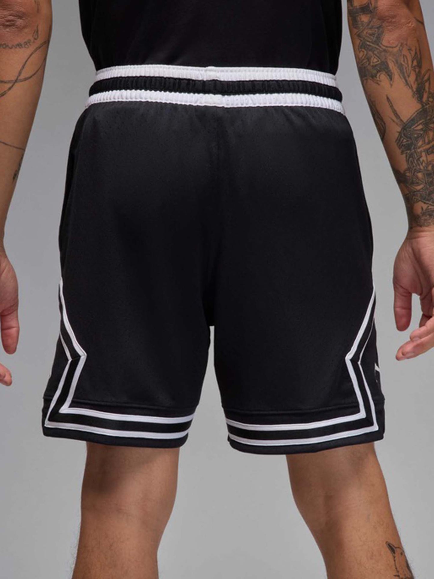 SHORT SPORTIVO JORDAN DA UOMO NERO BIANCO