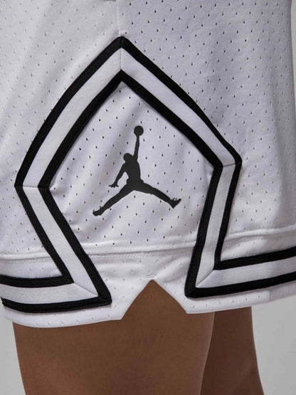 Jordan short basket da uomo bianco