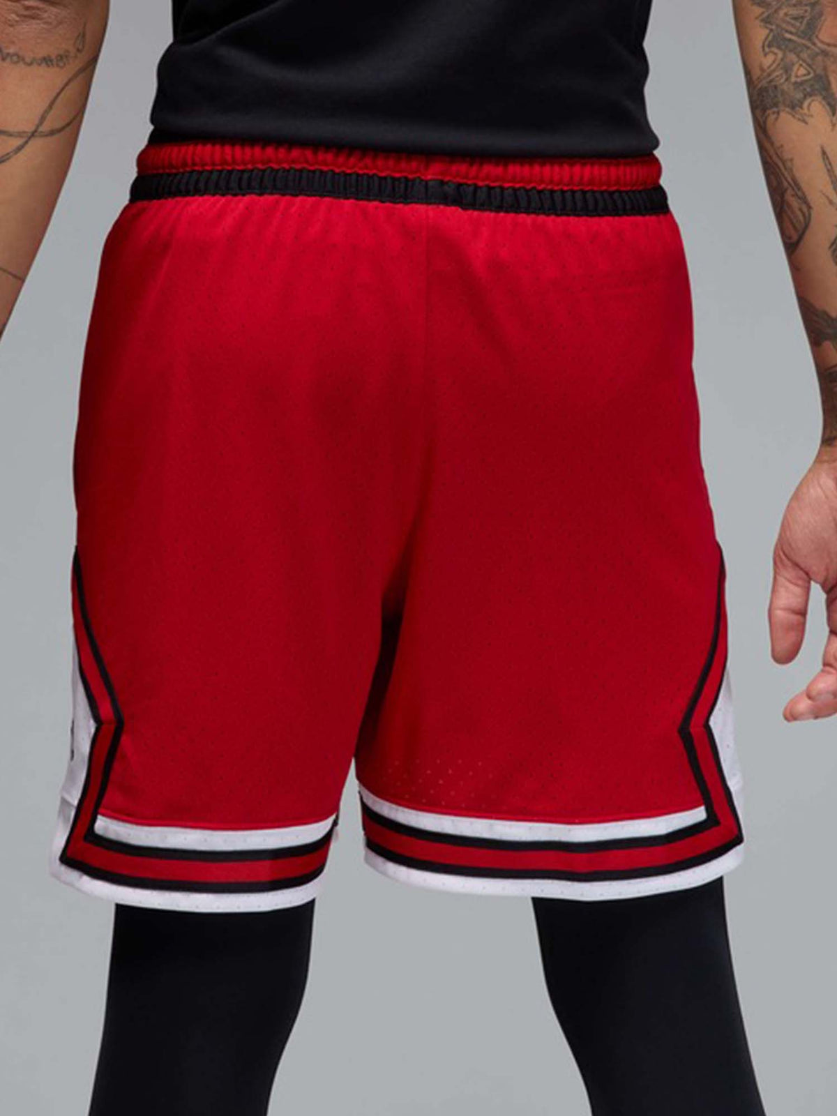 Jordan short basket da uomo rosso