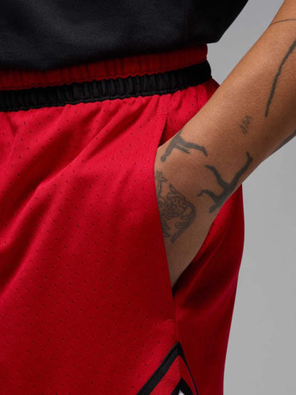 Jordan short basket da uomo rosso