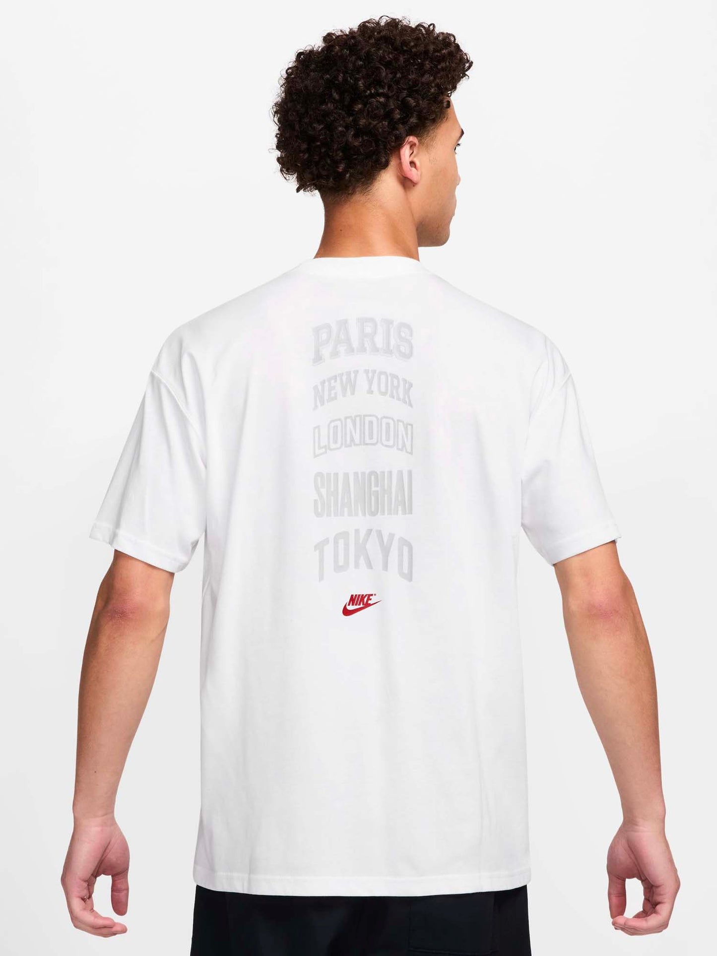 T-SHIRT MANICA CORTA NIKE DA UOMO BIANCO