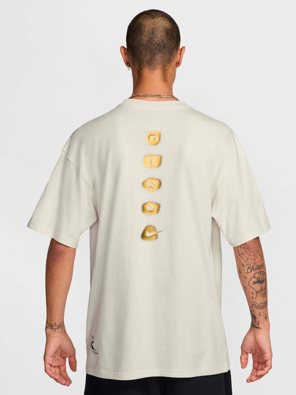 T-SHIRT SPORTSWEAR CON LOGO NIKE DA UOMO BEIGE