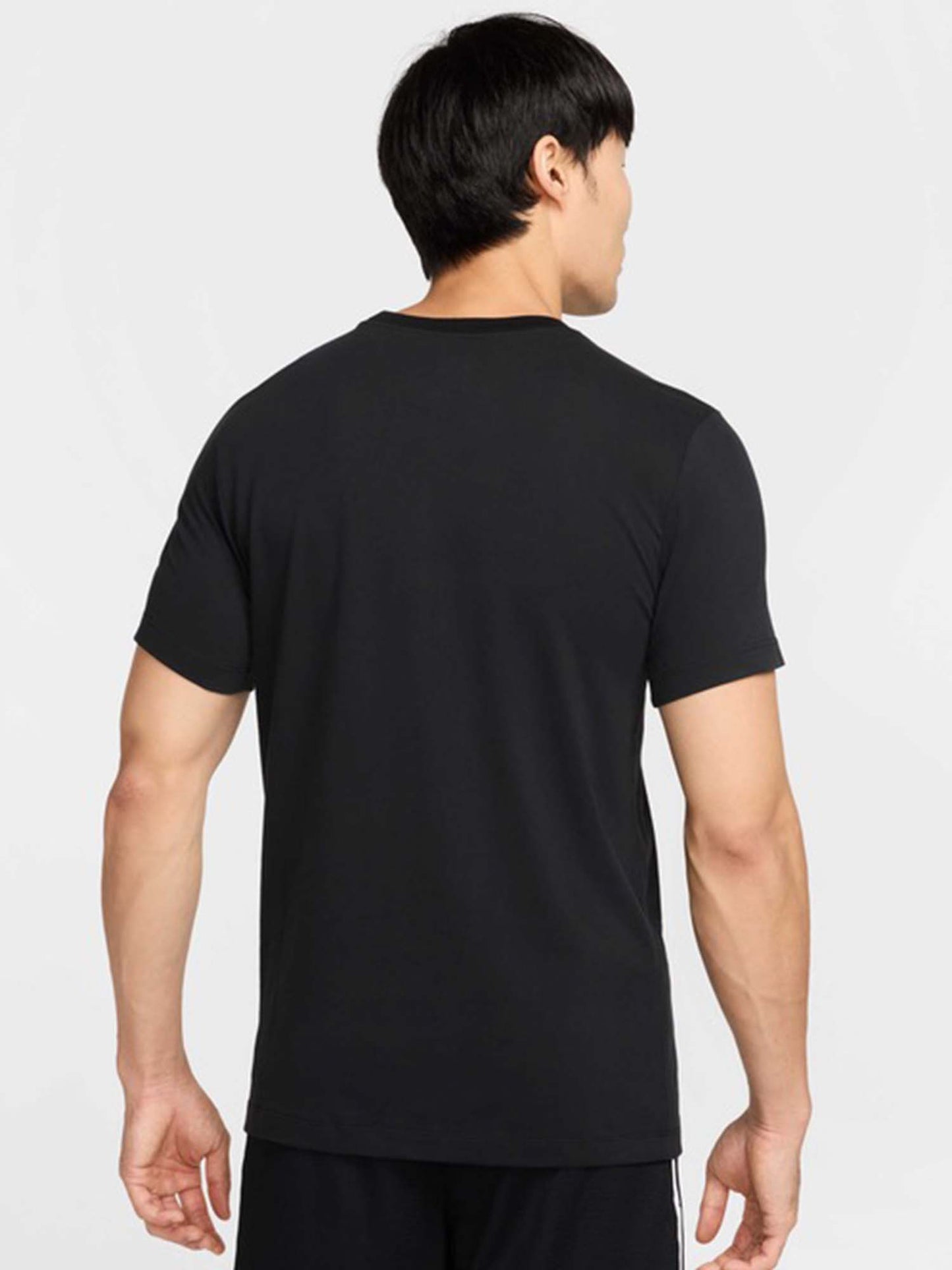 T-SHIRT CON MAXI LOGO NIKE DA UOMO NERO