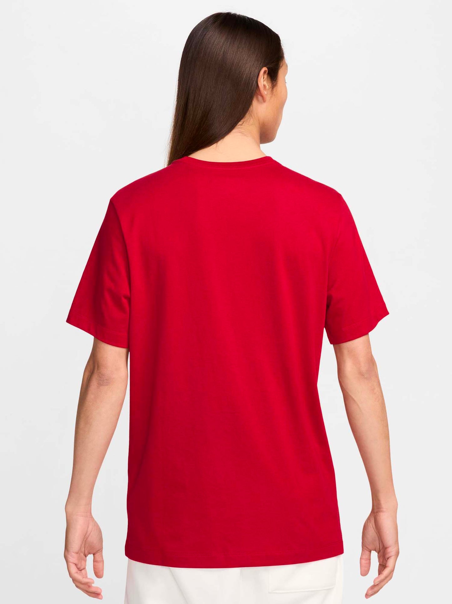 T-SHIRT MAXI LOGO JORDAN DA UOMO ROSSO