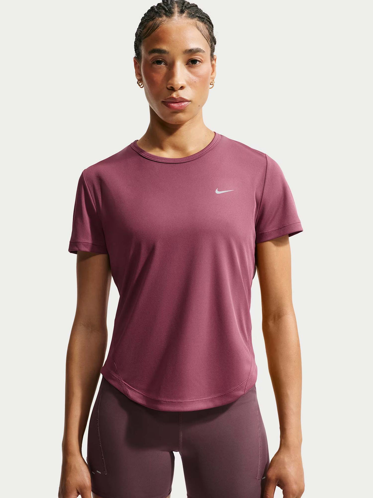 Nike Tempo, t-shirt da donna rosa