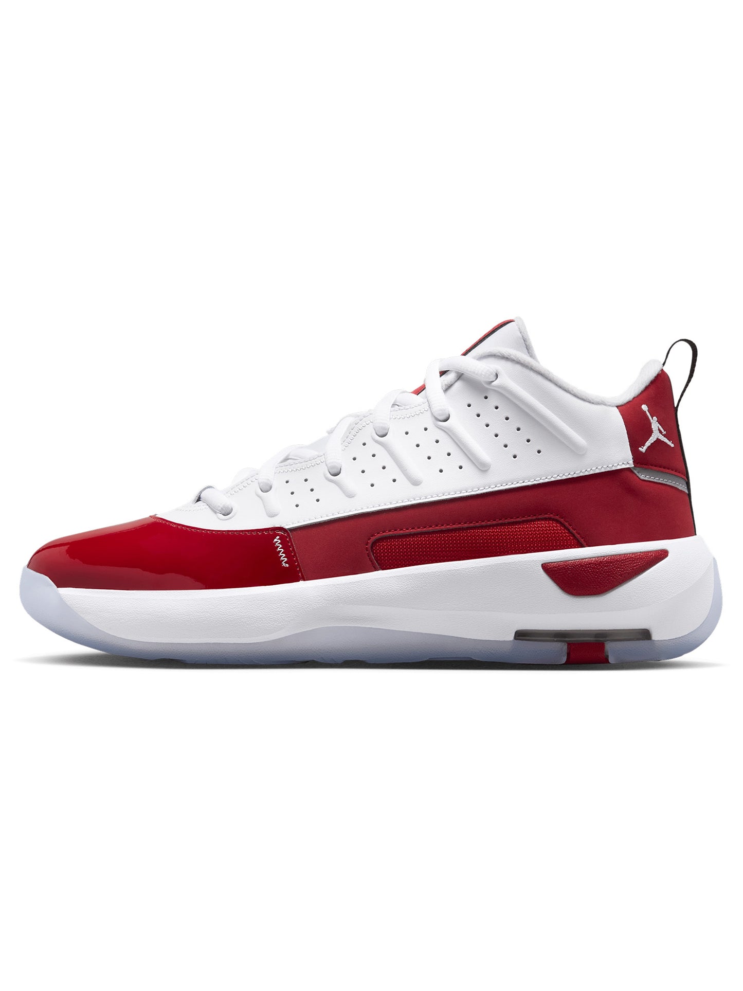 SCARPA BASKET MAX AURA 7 JORDAN DA UOMO BIANCO ROSSO