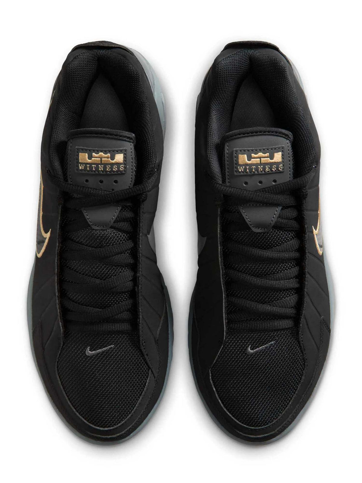 Nike lebron witness scarpa basket da uomo nero