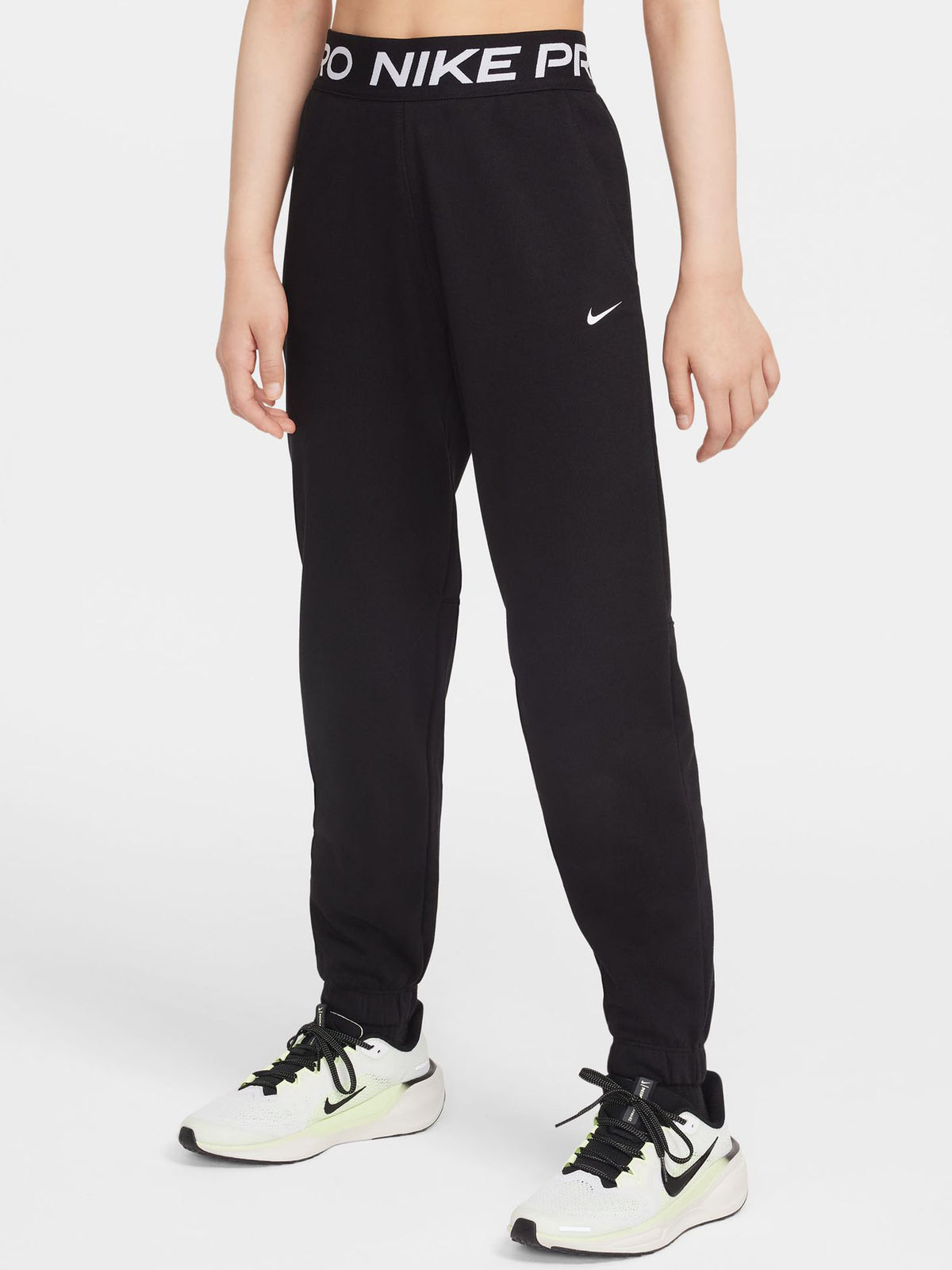Nike g. panta pro fl pantalone da bambino/a nero
