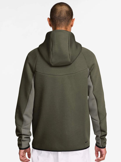 FELPA TECH CON CAPPUCCIO NIKE UOMO OLIVA