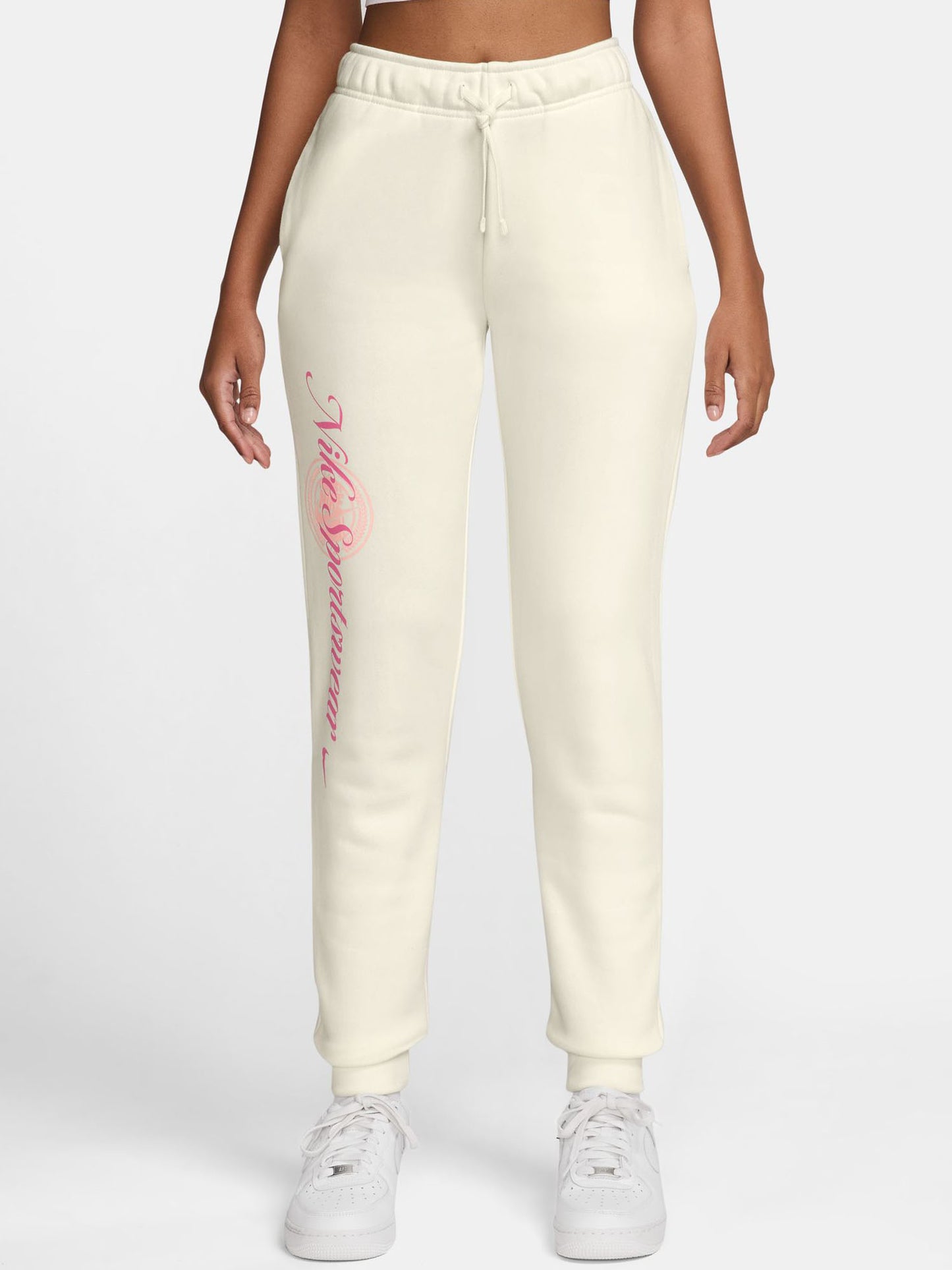 PANTALONE TUTA NIKE DA DONNA PANNA
