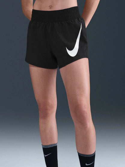 SHORT ONE RUNNING NIKE DA DONNA NERO