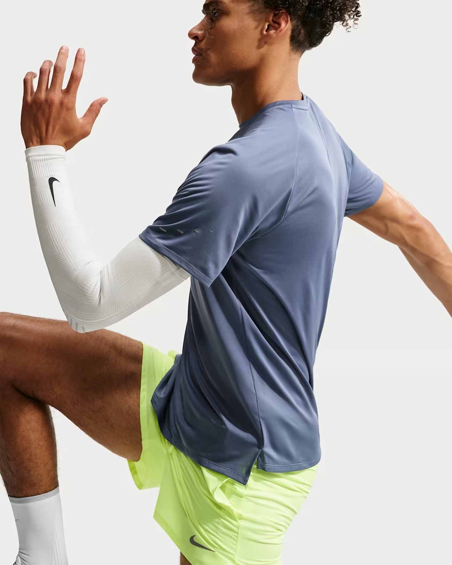Nike Stride, t-shirt da uomo blu