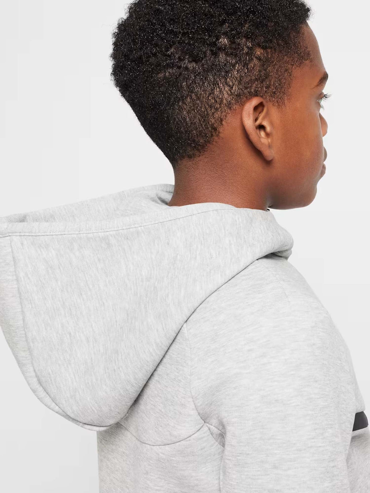 Nike Tech Fleece, felpa Unisex bambino grigia