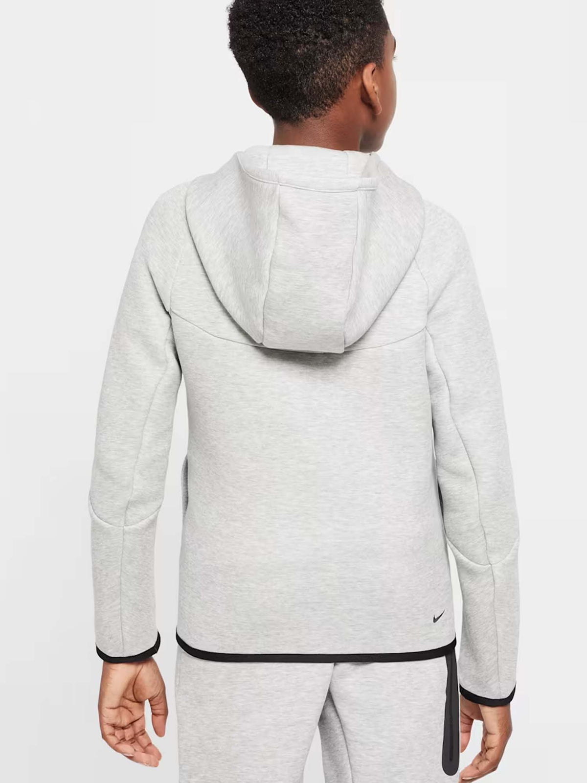 Nike Tech Fleece, felpa Unisex bambino grigia