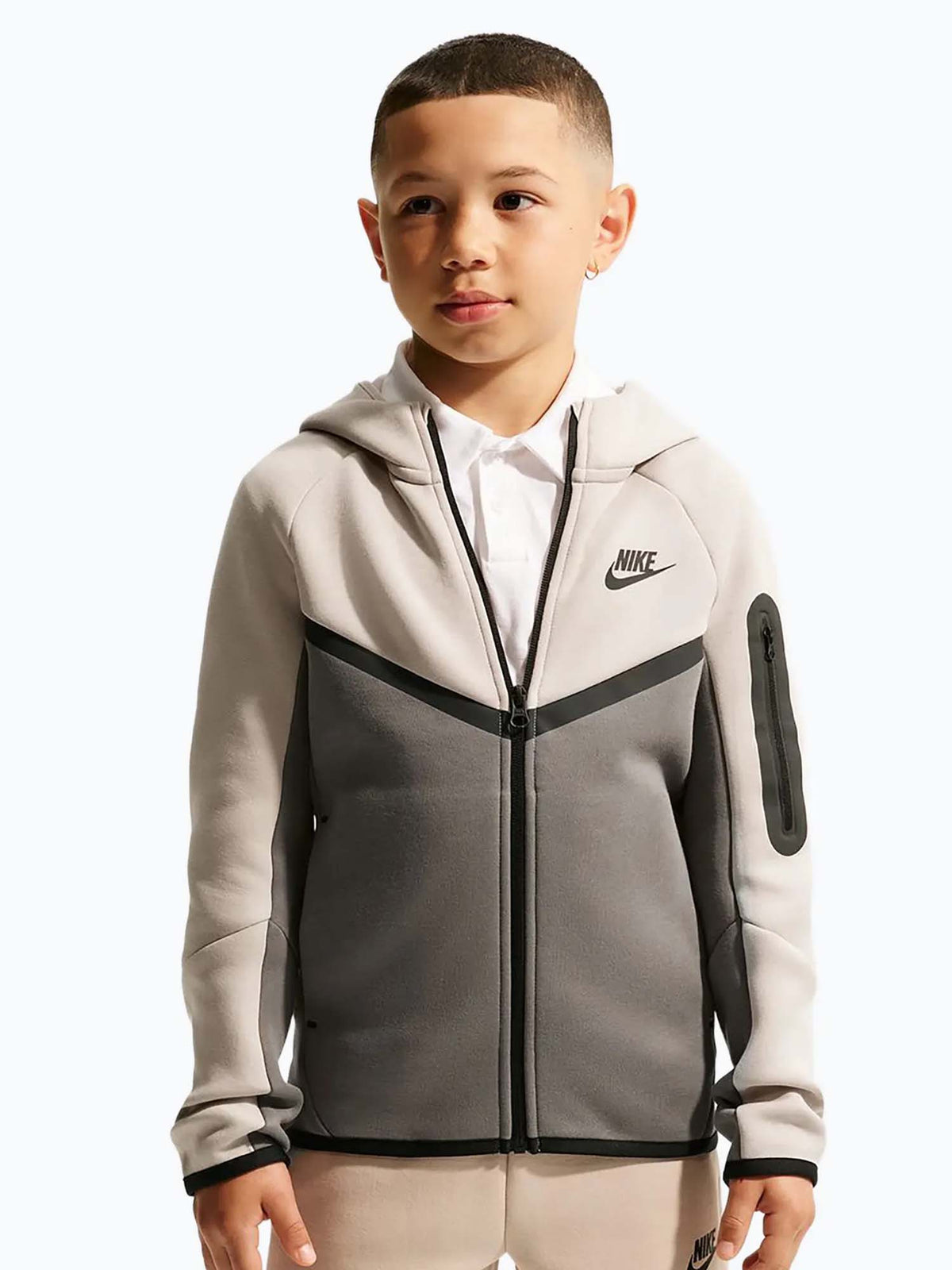 Nike Tech Fleece, felpa Unisex bambino fango