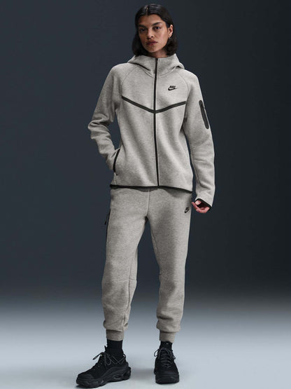 Nike aa felpa tech da donna grigio