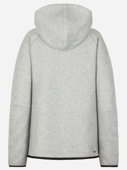 Felpa Nike Sportswear Tech Fleece Windrunner leggera da donna grigia