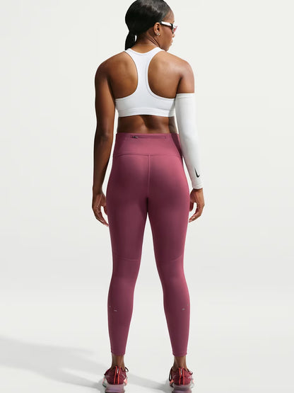 Nike tempo leggings running da donna rosa antico