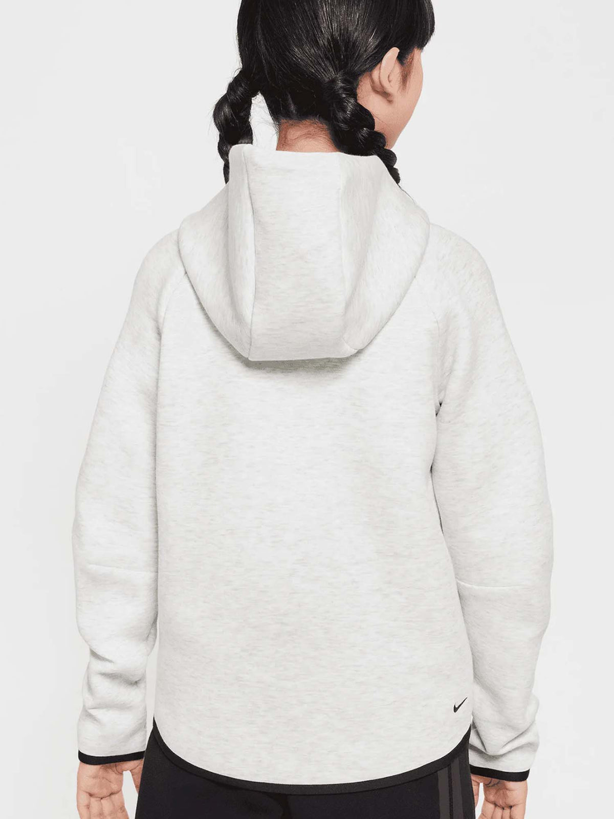 Nike Tech Fleece, felpa Unisex bambino grigia