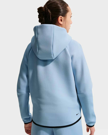 Nike Tech Fleece, felpa unisex bambino azzurra