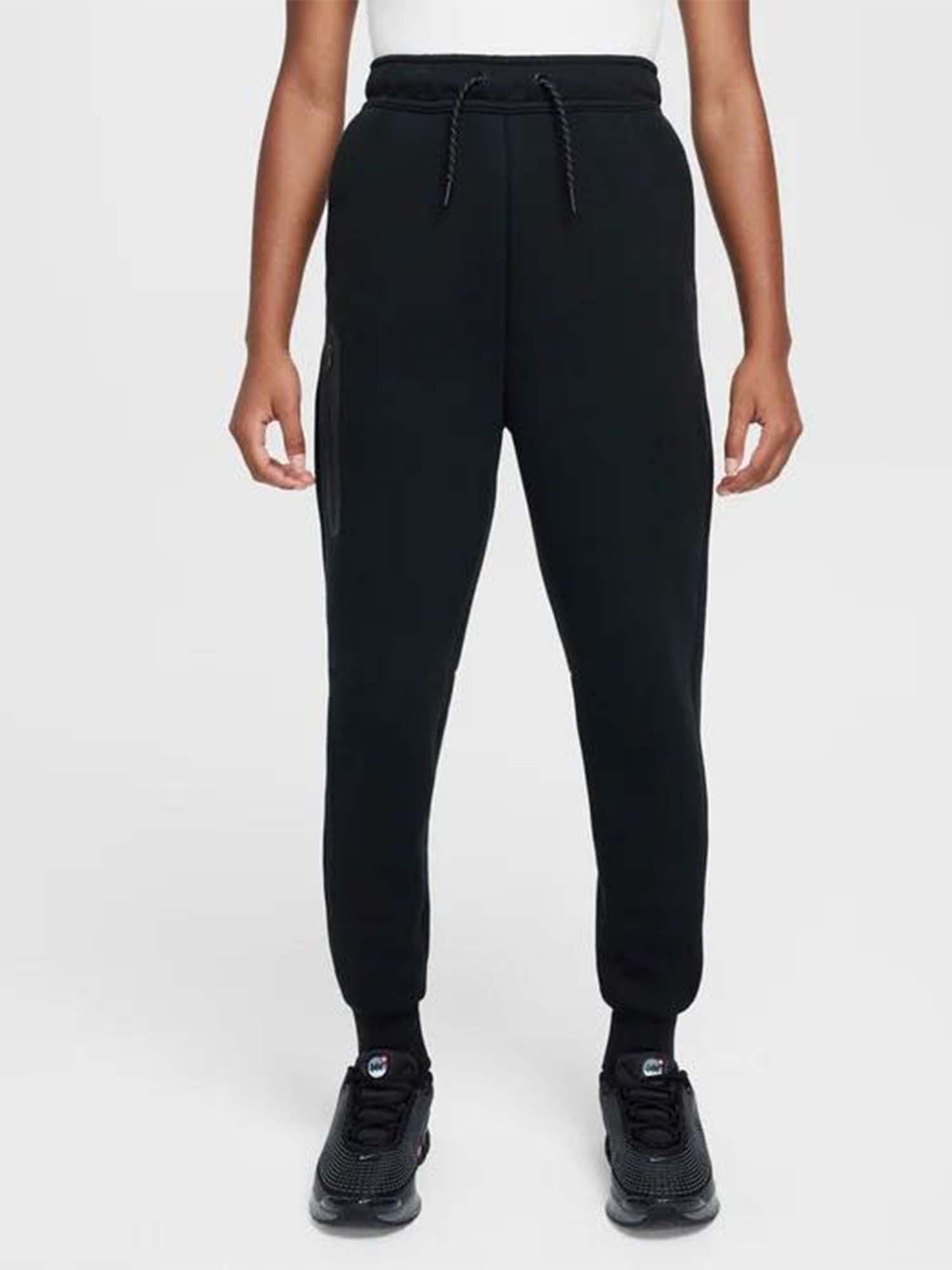 PANTALONE TECH FLEECE NIKE DA BAMBINA NERO