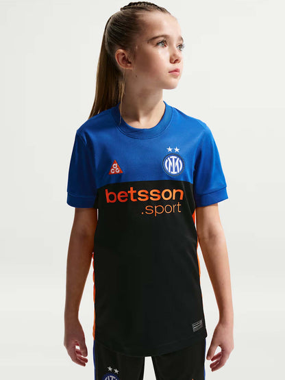 Nike Inter Milan 2026, maglia ufficiale multicolore per bambino/a