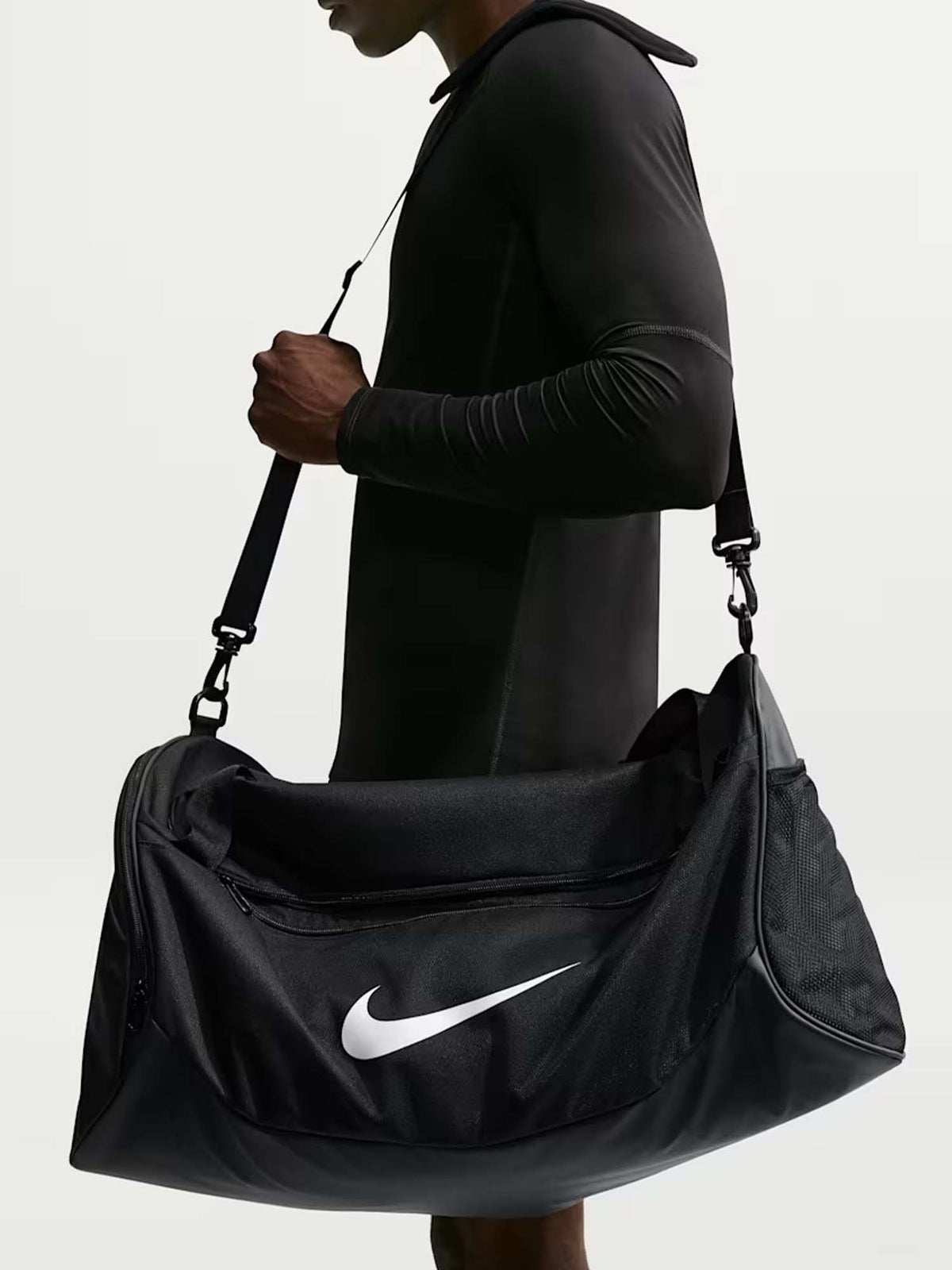 Nike Brasilia X, borsone Unisex adulto nero