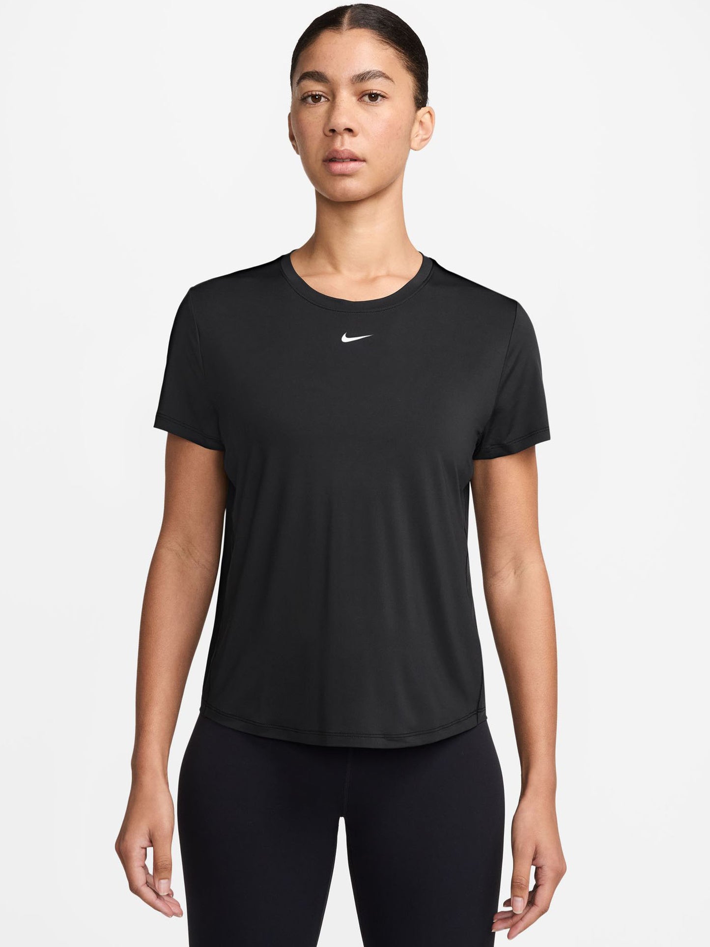 T-SHIRT TRAINING NIKE DA DONNA NERO